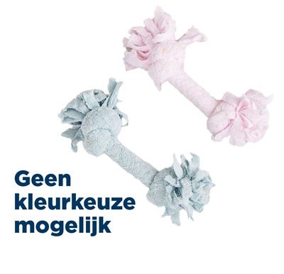 Terry Puppy Touw 2 Knopen 22X6X6Cm