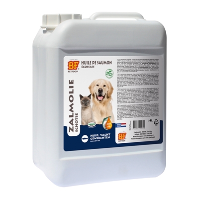 Petfood Zalmolie 5 Ltr
