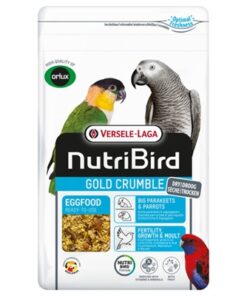 Gold Crumble Droog Eivoer Grote Parkieten / Papegaaien 800 Gr