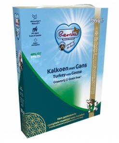Vers Gestoomd Vlees Kalkoen Met Gans Graanvrij 10X395 Gr