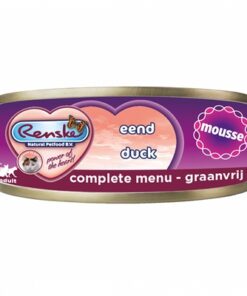 Kat Vers Bereid Mousse Eend Graanvrij 24X70 Gr