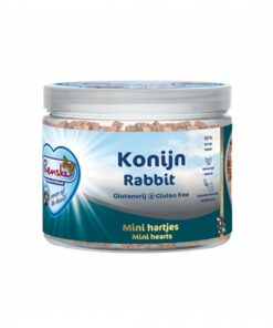 Gezonde Beloning Mini Hartjes Konijn 100 Gr