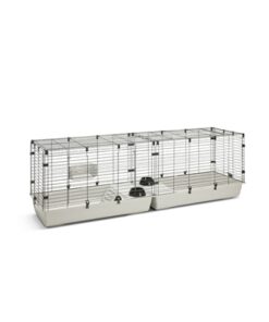 Clubix 200 Knaagdierkooi Zwart / Lichtgrijs 200X50X63,5 Cm