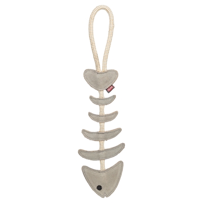 Visgraat Leer Met Touw 43 Cm
