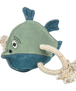 Vis Leer Met Touw 28 Cm
