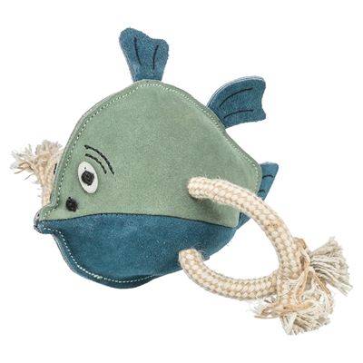 Vis Leer Met Touw 28 Cm