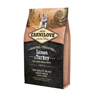 Salmon / Turkey Puppies Large Breed 4 Kg