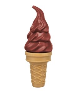 Soft Ice Rood Met Kip 50X50 Gr