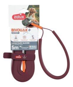 Bvk Sleeplijn Plat Siliconen Rood 5 Mtr X 1,5 Cm