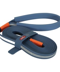 Bvk Sleeplijn Plat Siliconen Blauw 15 Mtr X 1,5 Cm