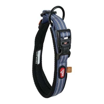 Bvk Halsband Hond Blauw M 35-45 Cm X 3,5 Cm