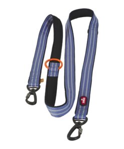 Bvk Hondenriem Trainingsriem Blauw 2 Mtr X 3,5 Cm