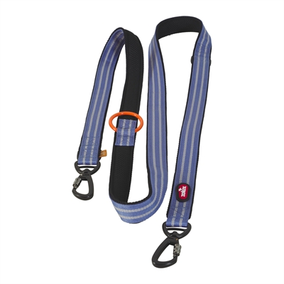 Bvk Hondenriem Trainingsriem Blauw 2 Mtr X 3,5 Cm