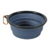 Bvk Voerbak Opvouwbaar Siliconen Blauw 17 Cm 1 Ltr