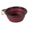 Bvk Voerbak Opvouwbaar Siliconen Rood 17 Cm 1 Ltr
