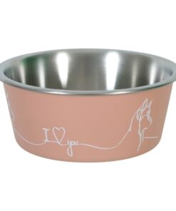 Love Voerbak Hond Roze 20,6 Cm 1.7 Ltr