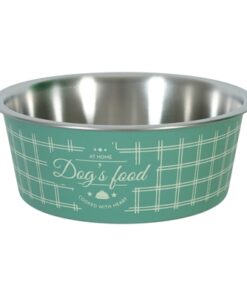 Food Voerbak Hond Groen 15 Cm 750 Ml