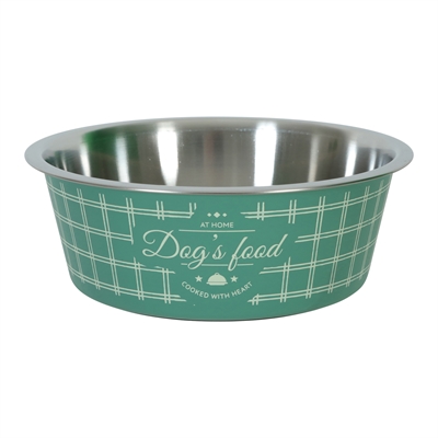 Food Voerbak Hond Groen 20,6 Cm 1,7 Ltr