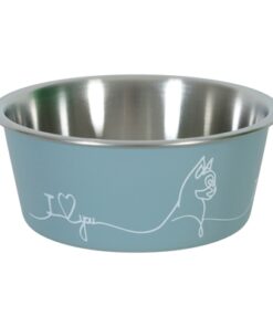 Love Voerbak Kat Blauw 12,5 Cm 400 Ml