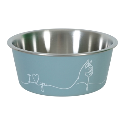Love Voerbak Kat Blauw 12,5 Cm 400 Ml