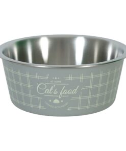 Food Voerbak Kat Grijs 12,5 Cm 400 Ml