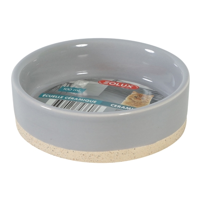 Olaria Voerbak Keramiek Grijs 10,3 Cm 100 Ml