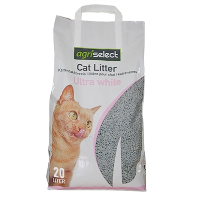 Ultra White Kattenbakvulling 20 Ltr