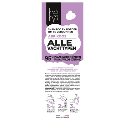 Shampoo Poeder Universeel 25 Gr