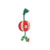 Carle Pluche Rupsje Nooit Genoeg Appel Met Flostouw 38 Cm