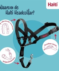 Of Animals Halti Headcollar Zwart Nr 3