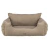 Autostoel Dubbel Taupe 80X60X35 Cm