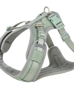 Hondentuig Premium Flexmesh Brede Borst Saliegroen L 63-92X2,5 Cm