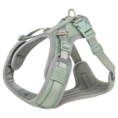 Hondentuig Premium Flexmesh Brede Borst Saliegroen L 63-92X2,5 Cm