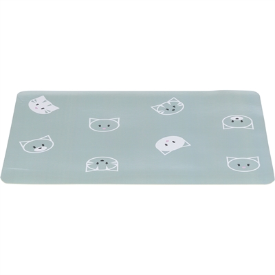 Placemat Mimi Kat Saliegroen 44X28 Cm 6 St