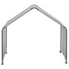 Overkapping Voor Hondenstretcher Beige / Zwart 90X70X85 Cm