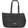 Hondentas Riva Zwart 45X26X30 Cm