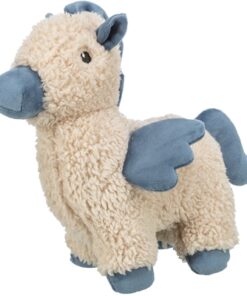 Be Eco Pegasus Gerecycled Pluche Wit / Blauw 26 Cm 3 St