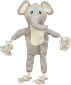 Olifant Met Touw Lijf 42 Cm 3 St