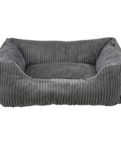 Hondenmand Jonna Vital Ribstof Donkergrijs 120X80 Cm