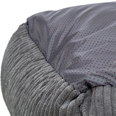 Hondenmand Jonna Vital Ribstof Donkergrijs 60X50 Cm