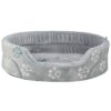 Hondenmand Jimmy Soft Ovaal Lichtgrijs 85X75 Cm
