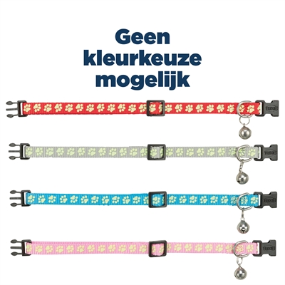 Halsband Kat Fluoriserend Assorti