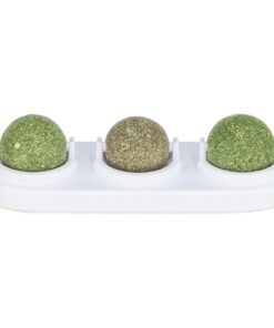 Speelballen Matatabi En Catnip Met Houder 5 Cm