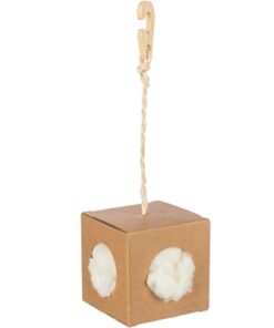 Doosje Met Nestmateriaal Kapok 9X9X9 Cm 6 Gr