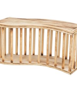 Hooiruif Met Deksel Hout Gevlamd 37X13X19 Cm