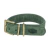 Halsband Hond Pure Leer Saliegroen L-Xl 52-63X4 Cm