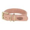 Halsband Hond Pure Leer Roze L-Xl 52-63X4 Cm