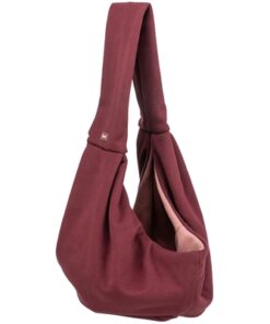Hondentas Buikdrager Soft Bordeaux / Roze 60X20X22 Cm