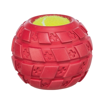 Tennisbal In Rubber Band Natuurrubber 7,5 Cm 3 St