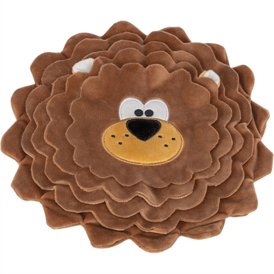 Be Eco Snackmat Leeuw Gerecycled Pluche 26 Cm 2 St